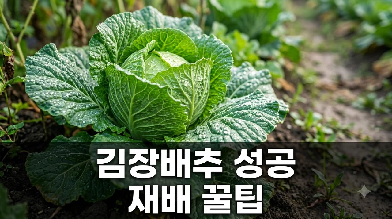 김장배추 심는 시기와 재배 방법: 초보도 성공하는 꿀팁 대방출!