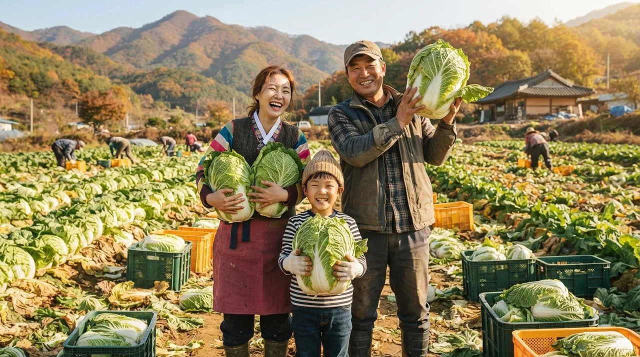 김장배추 재배, 이제 자신감이 생기셨나요? 첫 수확의 기쁨을 누려봐요!