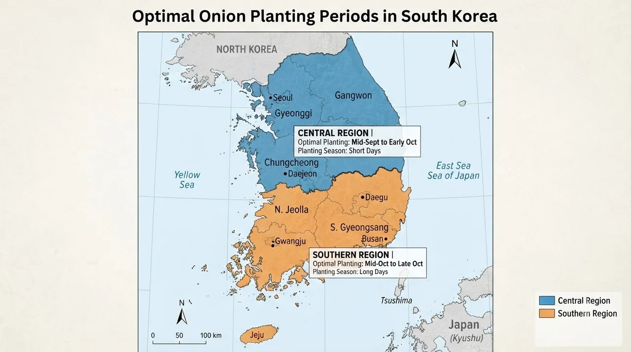 양파 모종, 언제 심어야 가장 좋을까요? (지역별 맞춤 시기)