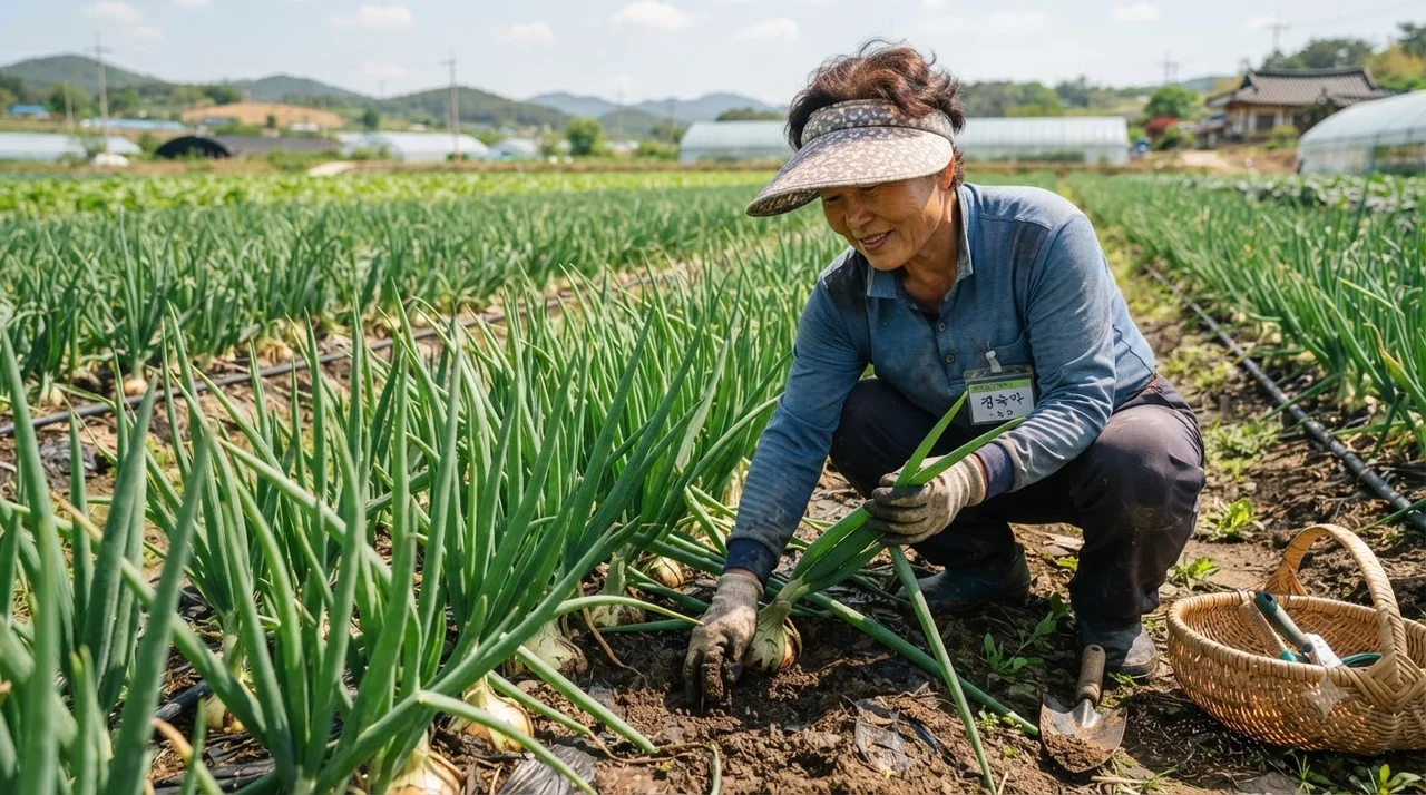 양파 모종 심은 후, 건강하게 키우는 관리 요령