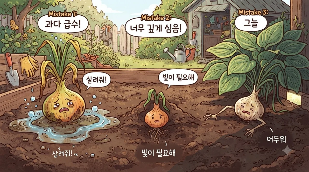 초보자를 위한 양파 재배 성공 노하우: 이것만은 피하세요!
