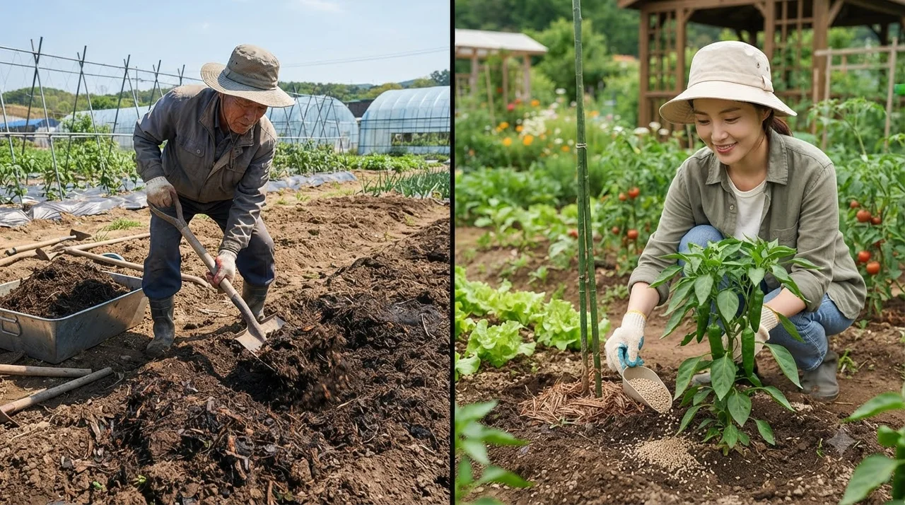 한눈에 비교하는 밑거름 vs 웃거름 핵심 요약