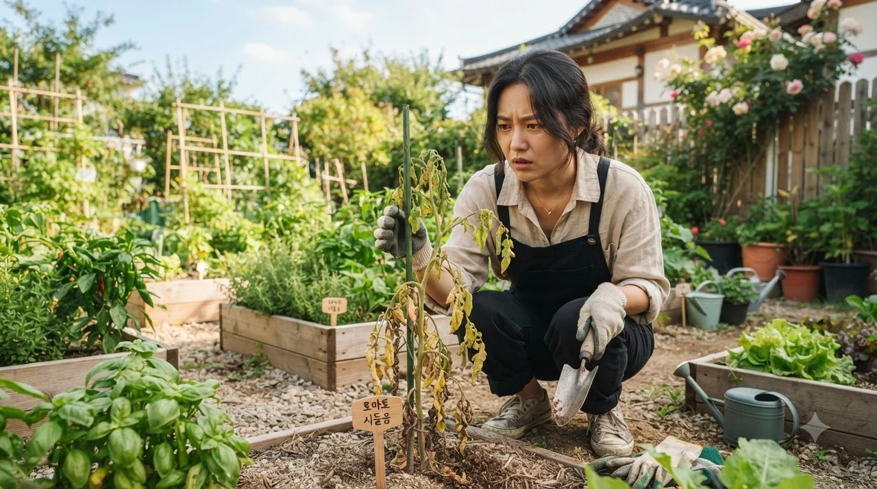 나의 텃밭 농사는 왜 실패할까? 초보의 시행착오 공감하기