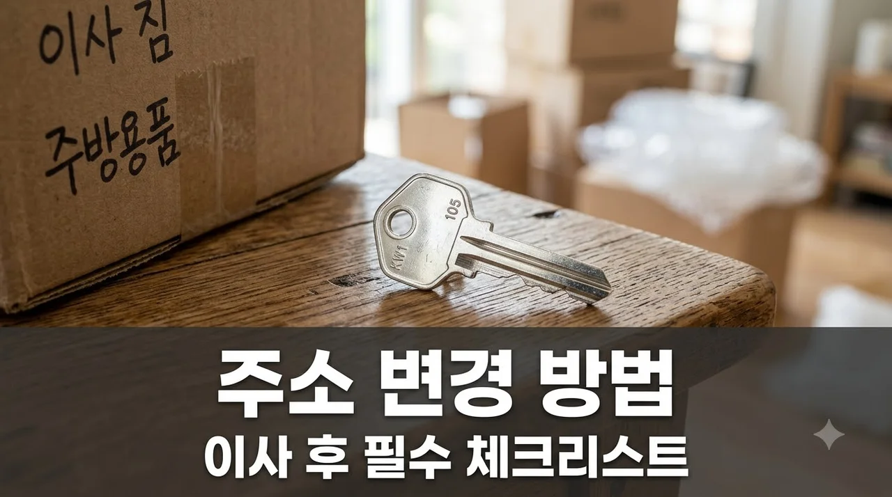 주소 변경 신고 방법: 전입신고부터 금융 주소 일괄 변경까지 총정리