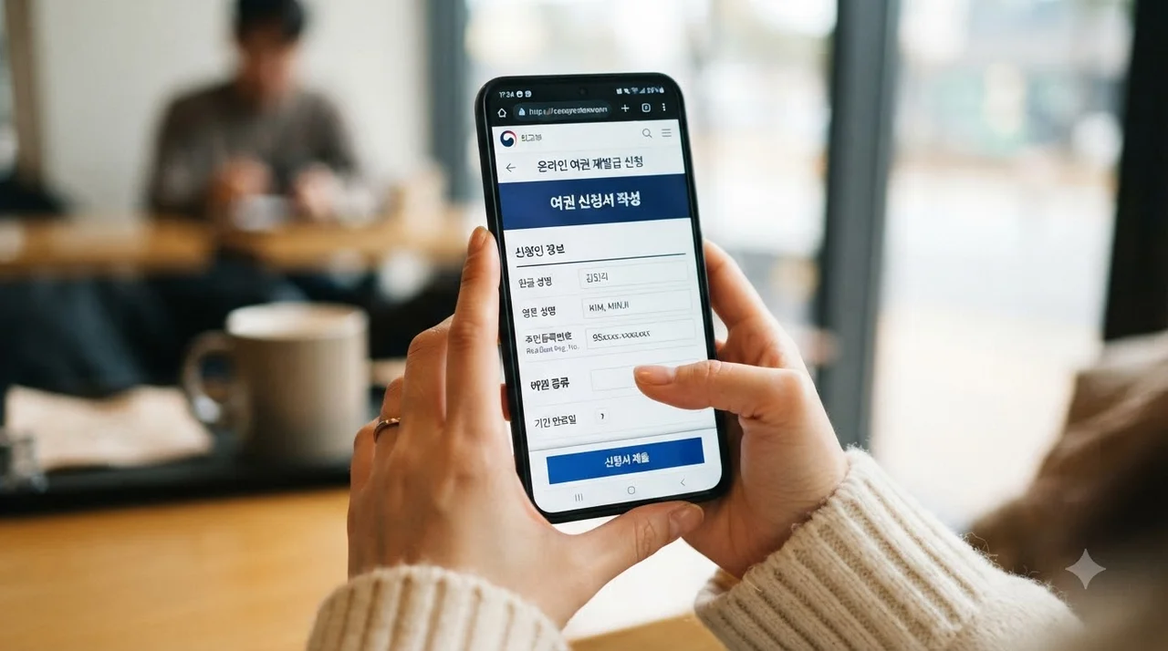 실전! 온라인 여권 재발급 신청 5단계