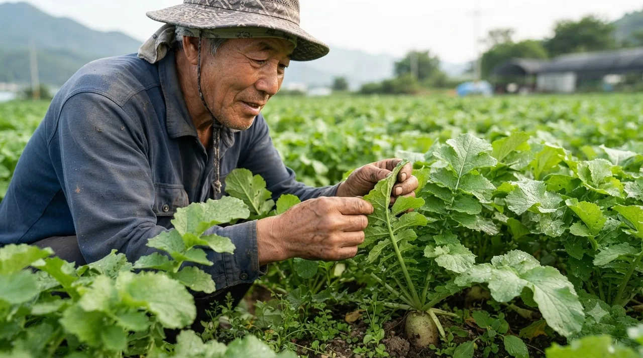 김장무 재배의 핵심, 왜 비료와 웃거름이 중요할까요?